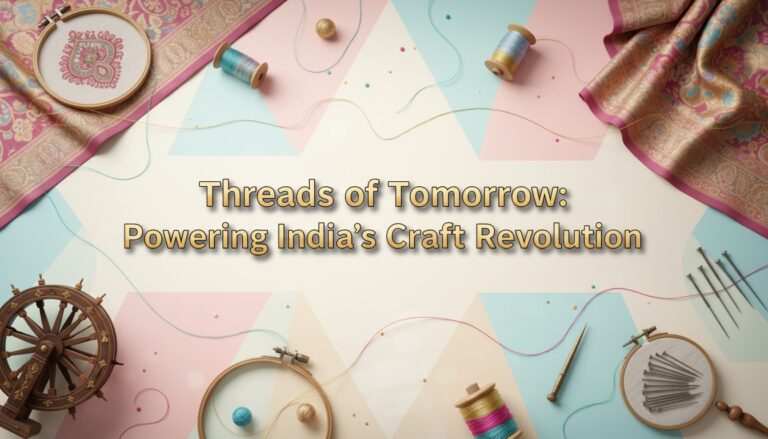 Threads of Tomorrow Powering India’s Craft Revolution