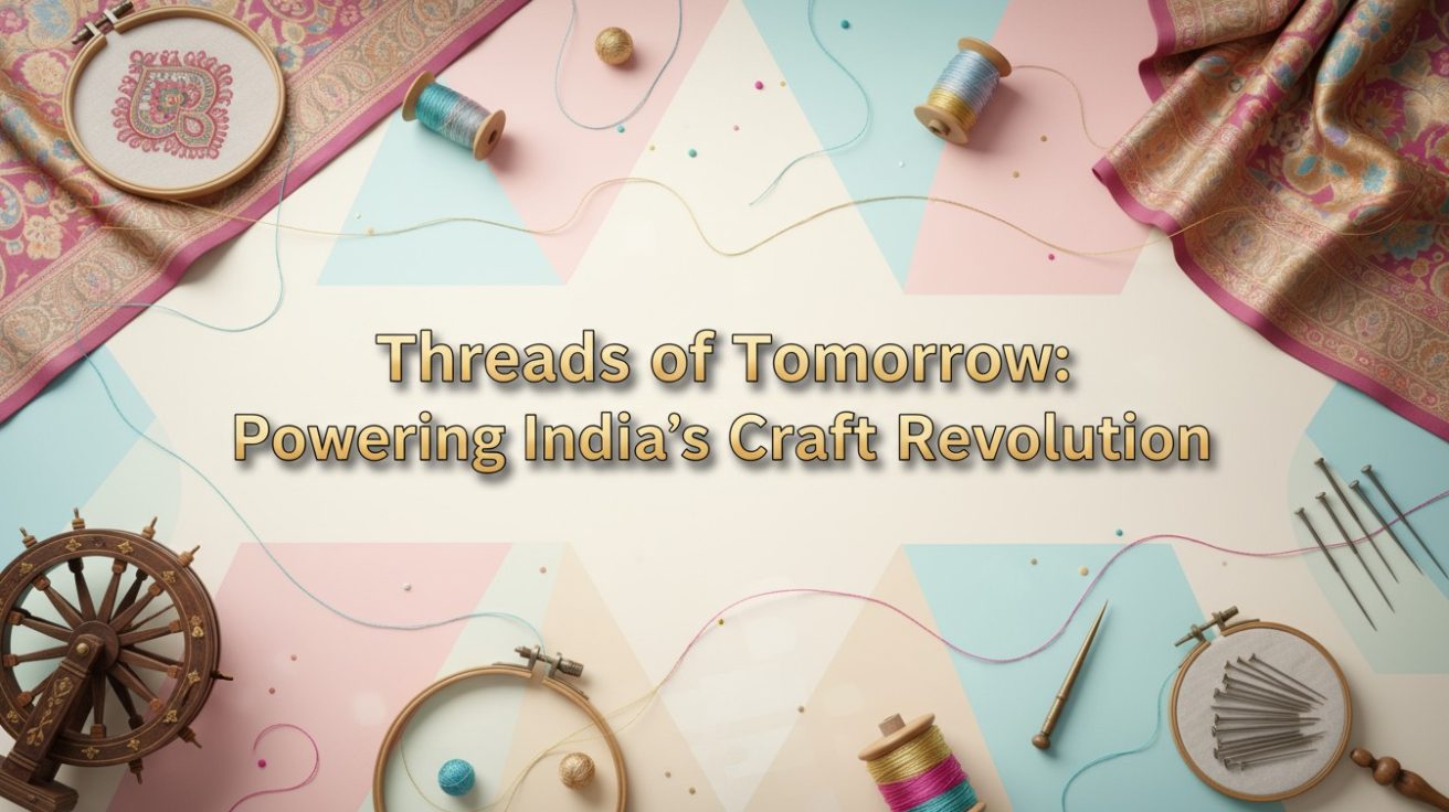 Threads of Tomorrow Powering India’s Craft Revolution Threads of Tomorrow Powering India’s Craft Revolution